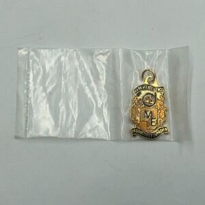 Vintage pendant  Mark of excellence productivity Improver NEW Gold Tone